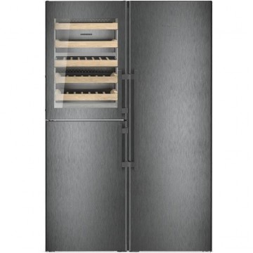 LIEBHERR XRCbs 5295 ΨΥΓΕΙΟ SIDE BY SIDE SMART ME ΣΥΡΤΑΡΙ BIOFRESH YDROBREEZE KAI ΘΑΛΑΜΟΣ ΜΕΤΡΙΑΣΜΟΥ ΚΡΑΣΙΟΥ ΣΥΝ ΧΩΡ 689ΛΤ